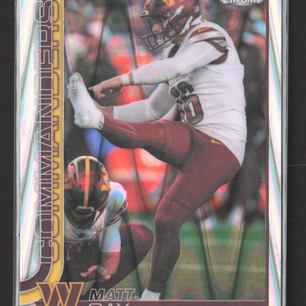 2025 Topps Chrome Matt Gay #300 RayWave
