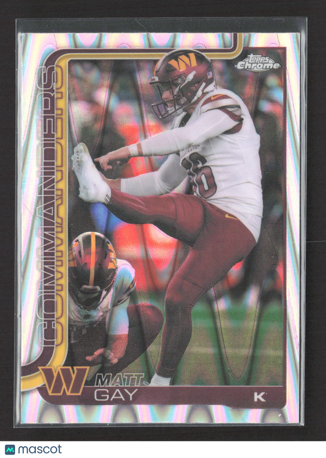 2025 Topps Chrome Matt Gay #300 RayWave