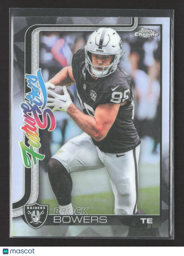 2025 Topps Chrome Future Stars Brock Bowers #FS-21 Refractor