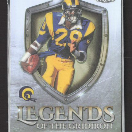 2025 Topps Chrome Legends of the Gridiron Eric Dickerson #LOG-13 Refractor