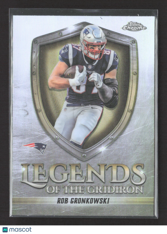 2025 Topps Chrome Legends of the Gridiron Rob Gronkowski #LOG-29 Refractor
