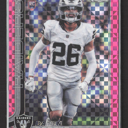 2025 Topps Chrome Darien Porter #367 Pink X-Fractor RC