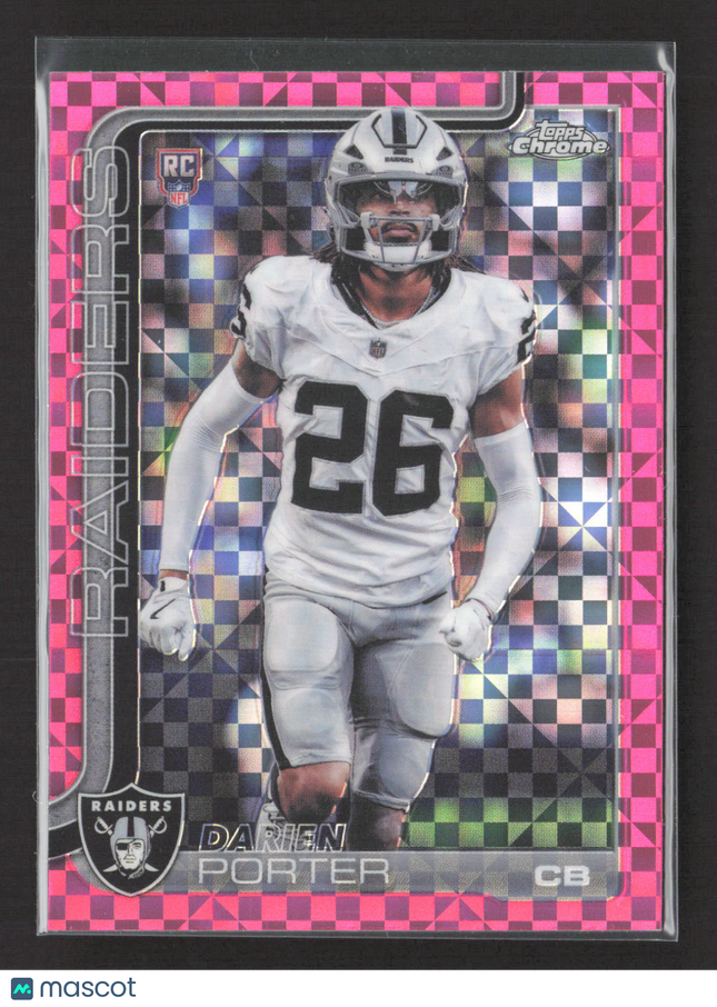 2025 Topps Chrome Darien Porter #367 Pink X-Fractor RC