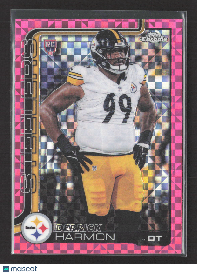 2025 Topps Chrome Derrick Harmon #361 Pink X-Fractor RC