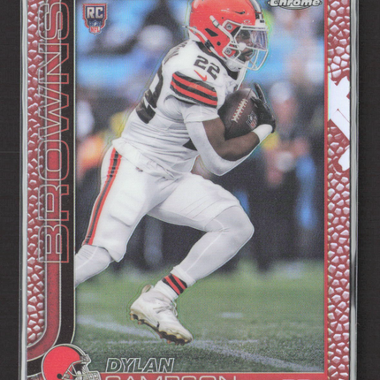 2025 Topps Chrome Dylan Sampson #308 Leather RC