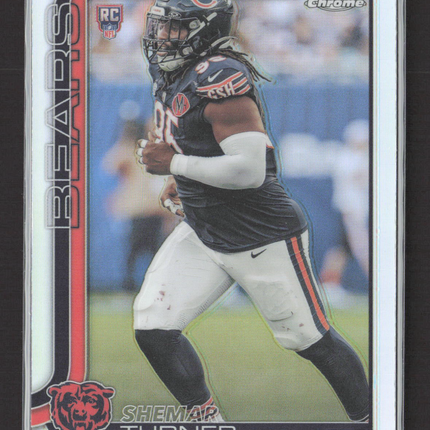 2025 Topps Chrome Shemar Turner #303 Refractor RC