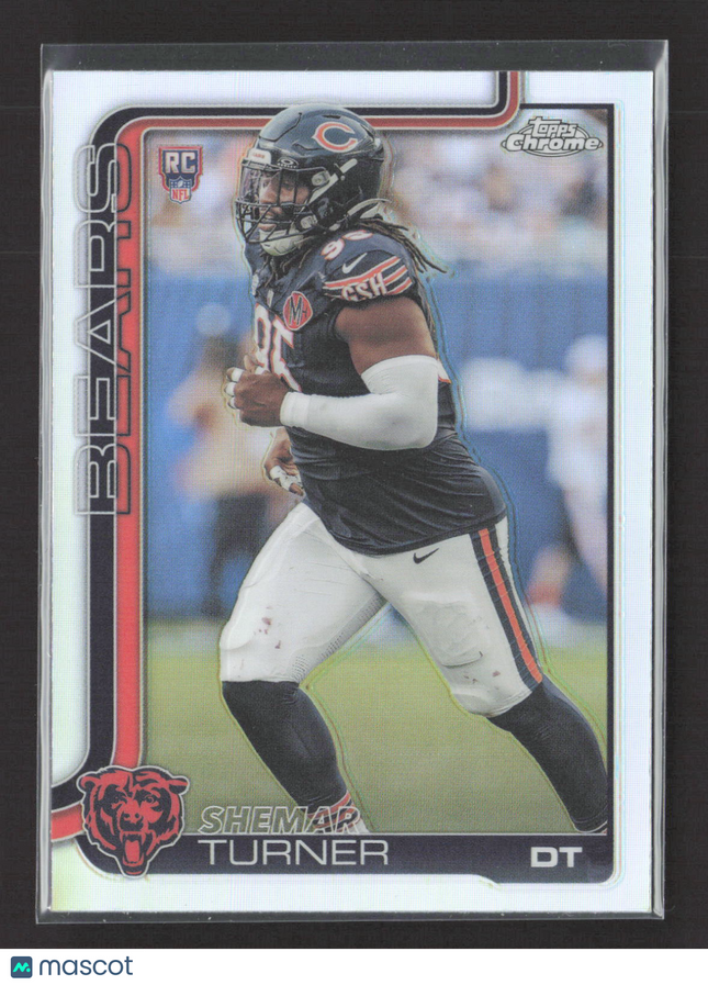2025 Topps Chrome Shemar Turner #303 Refractor RC