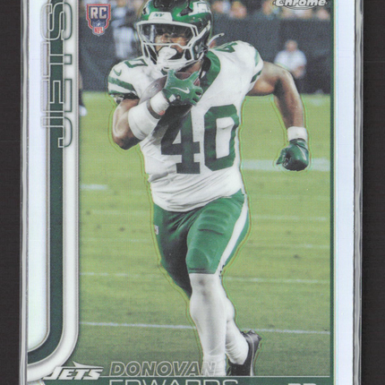 2025 Topps Chrome Donovan Edwards #392 Refractor RC