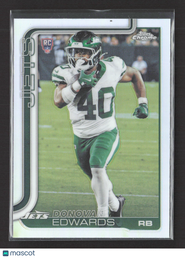 2025 Topps Chrome Donovan Edwards #392 Refractor RC