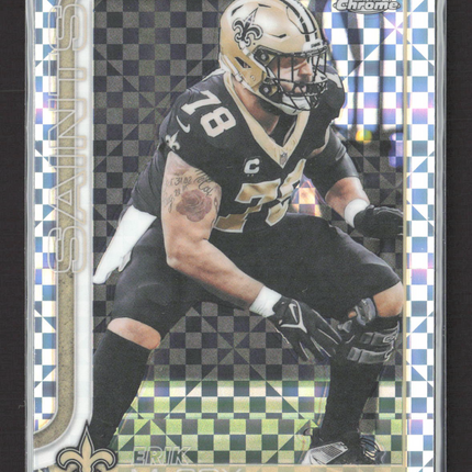 2025 Topps Chrome Erik McCoy #223 X-Fractor