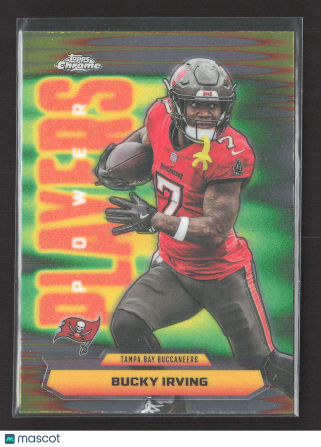 2025 Topps Chrome Power Players Bucky Irving #PP-18