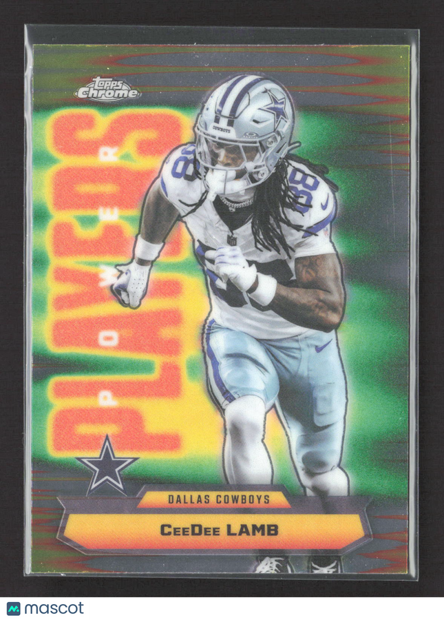2025 Topps Chrome Power Players CeeDee Lamb #PP-23