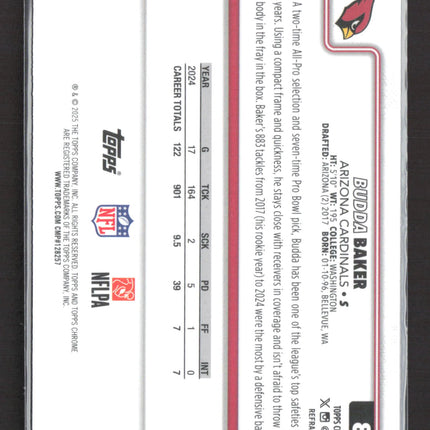 2025 Topps Chrome Budda Baker #8 Refractor