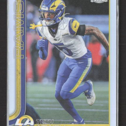 2025 Topps Chrome Tutu Atwell #167 Refractor