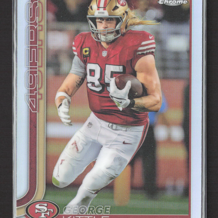 2025 Topps Chrome George Kittle #267 Refractor