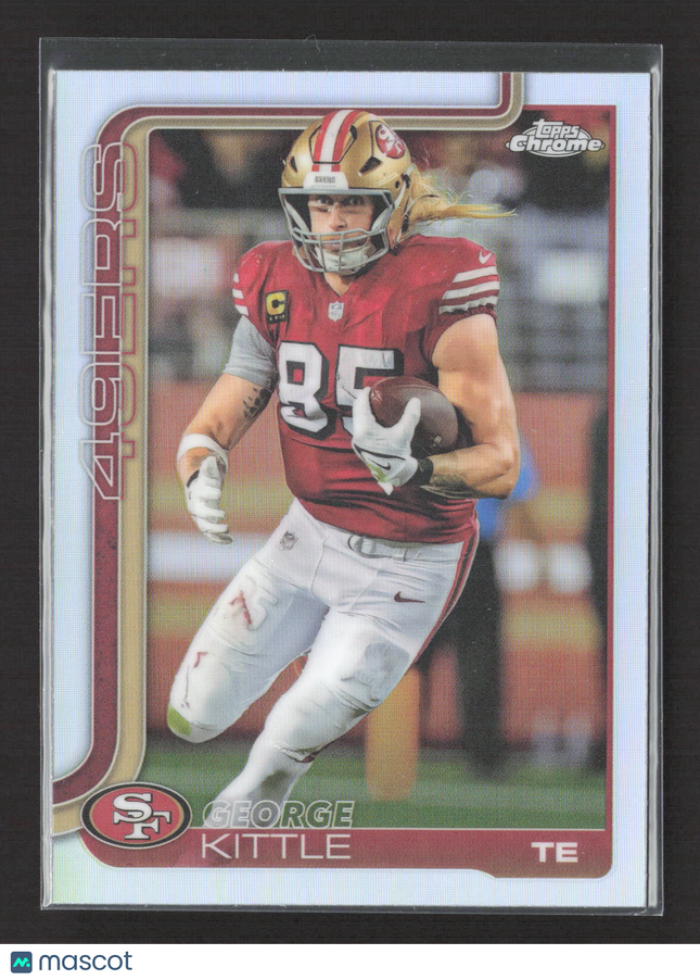 2025 Topps Chrome George Kittle #267 Refractor