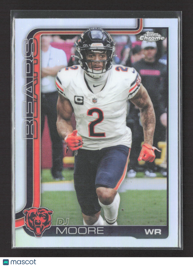 2025 Topps Chrome DJ Moore #48 Refractor