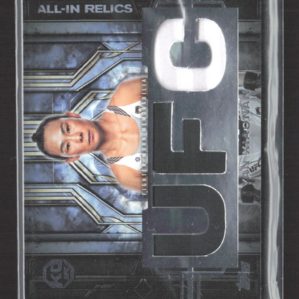 2025 Topps Knockout UFC All-In Relics Yan Xiaonan #AIR-YX UFC Logo Relic
