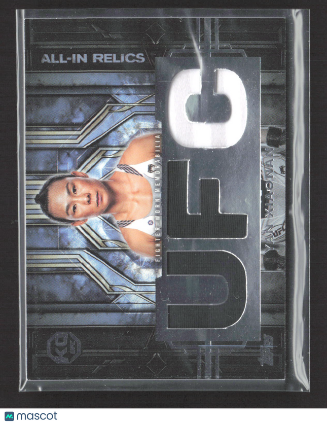 2025 Topps Knockout UFC All-In Relics Yan Xiaonan #AIR-YX UFC Logo Relic