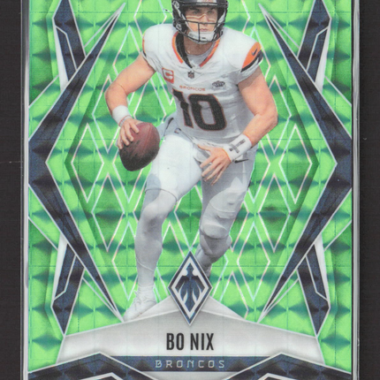 2025 Panini Phoenix Bo Nix #83 Green 255/285