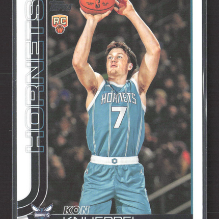 2025 Topps Flagship Kon Knueppel #204 RC