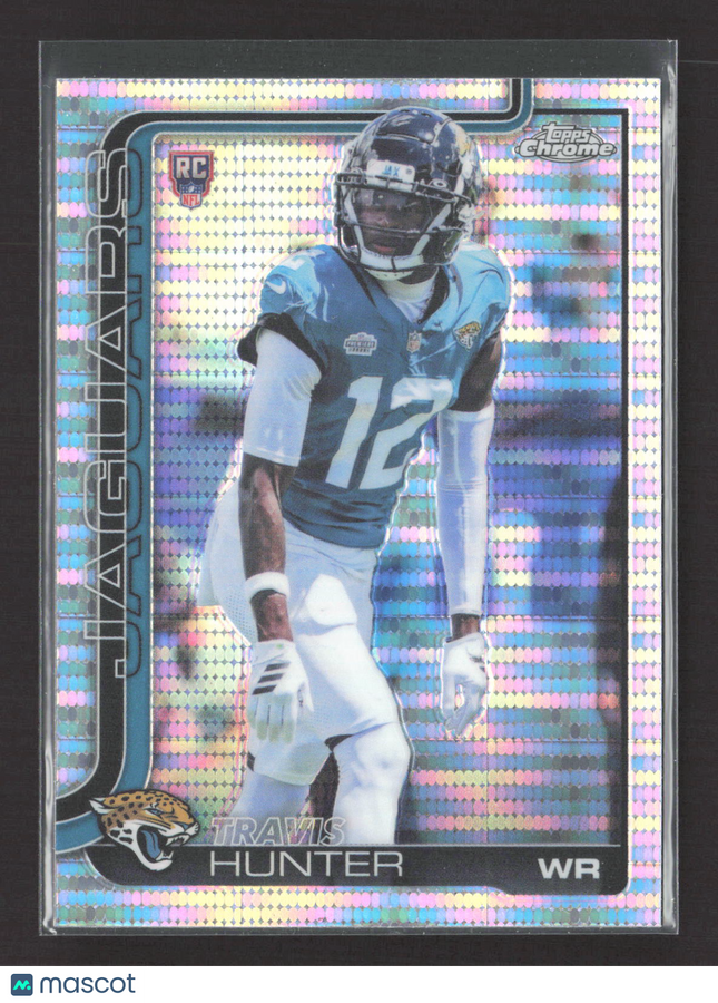 2025 Topps Chrome Travis Hunter #332 Pulsar RC