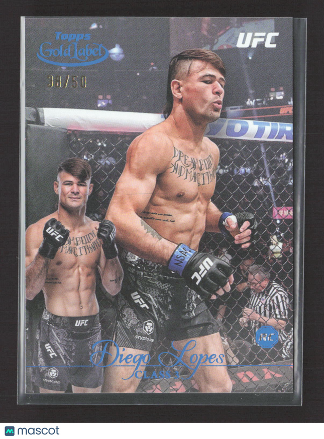 2024 Topps Gold Label UFC Diego Lopes #89 RC 38/50