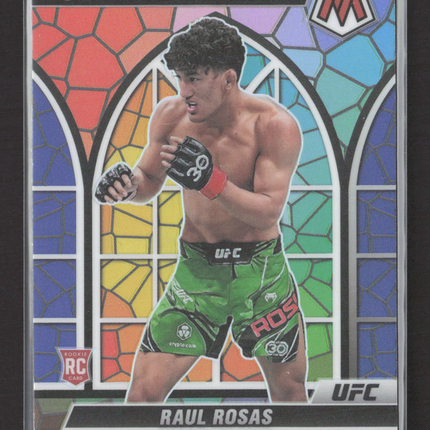 2023 Panini Chronicles Mosaic Stained Glass Raul Rosas #22 RC