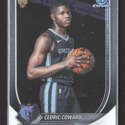 2025 Topps Bowman Chrome University Cedric Coward #BCV-11 RC