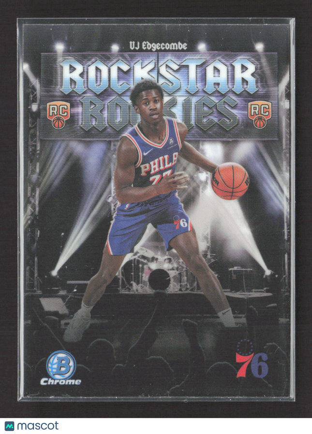 2025 Bowman Chrome Rockstar Rookies VJ Edgecombe #RR-3 RC