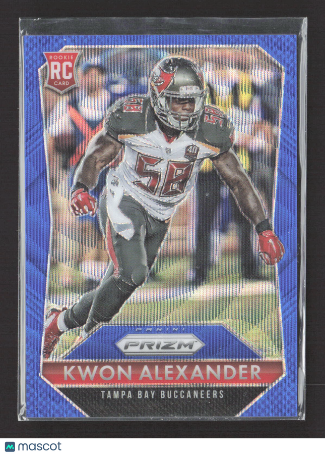 2015 Panini Prizm Kwon Alexander #259 Blue Wave RC 097/150