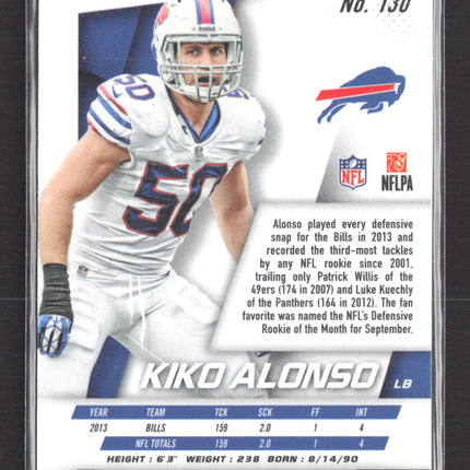 2014 Panini Prizm Kiko Alonso #130 Red Yellow