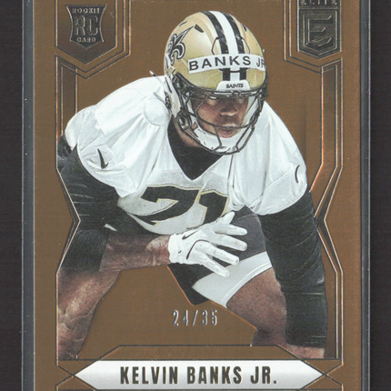 2025 Panini Donruss Elite Kelvin Banks Jr. #138 Bronze RC 24/35