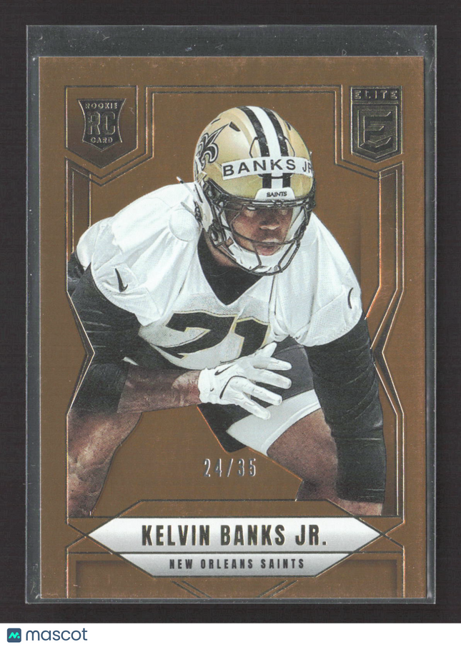 2025 Panini Donruss Elite Kelvin Banks Jr. #138 Bronze RC 24/35