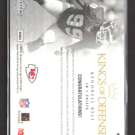 2006 Fleer Ultra Kings of Defense Jersey Kendrell Bell #KD-KB Jersey