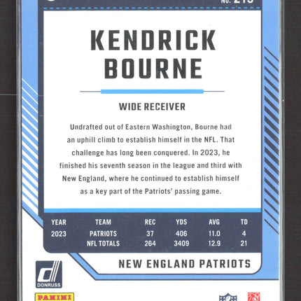 2024 Panini Donruss Football Kendrick Bourne #219 Orange 40/84
