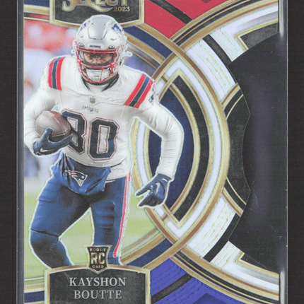 2024 Panini Select Football Kayshon Boutte #116 RC Red Blue Die Cut
