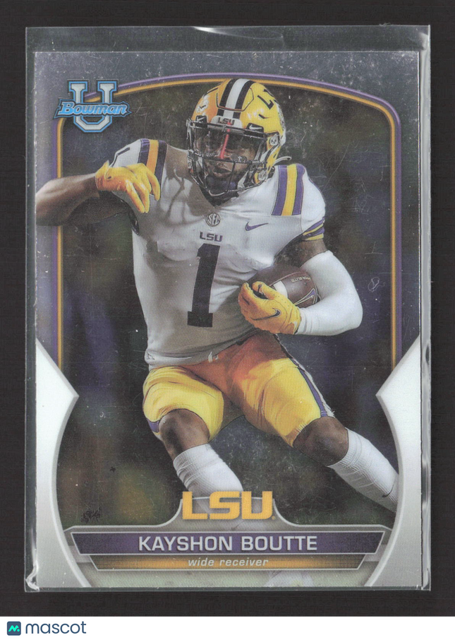 2022 Bowman University Kayshon Boutte #20 2022