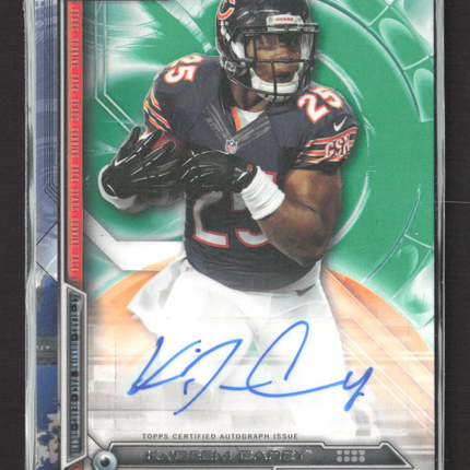 2014 Topps Strata Ka'Deem Carey #119 Green 04/50 Auto