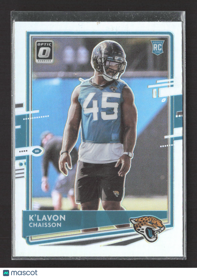 2020 Panini Donruss Optic Holo K'Lavon Chaisson #117 RC