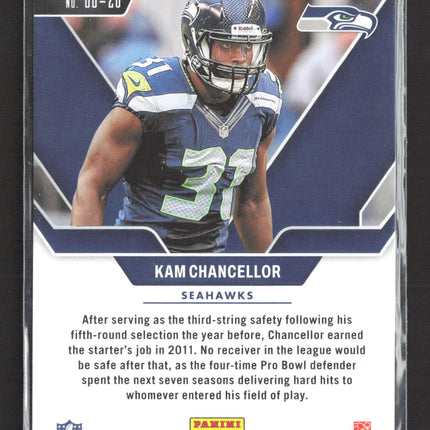 2022 Panini Absolute Football Draft Diamonds Kam Chancellor #DD-20
