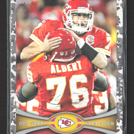 2012 Topps Kansas City Chiefs #81 Desert Camo Foil 082/399