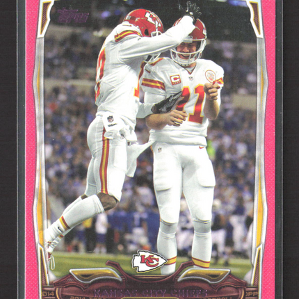 2014 Topps Kansas City Chiefs #38 Pink 475/499