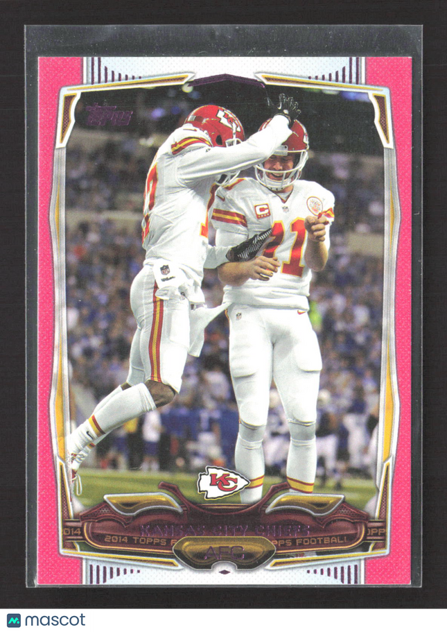 2014 Topps Kansas City Chiefs #38 Pink 475/499