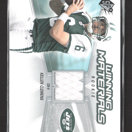 2006 Upper Deck SPx Winning Materials Kellen Clemens #WMR-KC Event-Worn Jersey