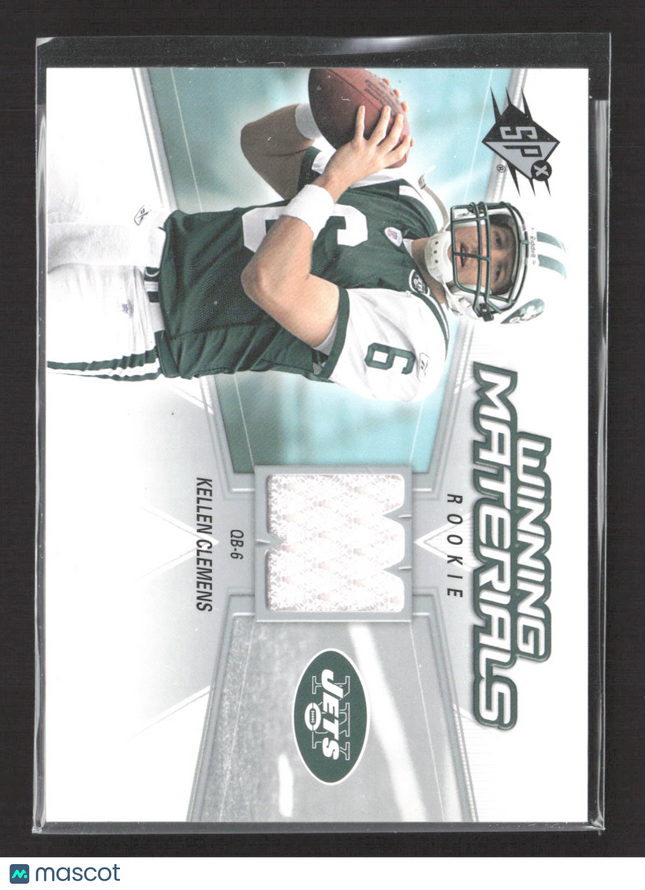 2006 Upper Deck SPx Winning Materials Kellen Clemens #WMR-KC Event-Worn Jersey