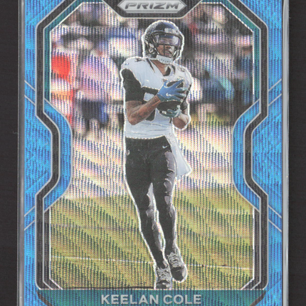 2020 Panini Prizm Keelan Cole #96 Blue Wave 051/199