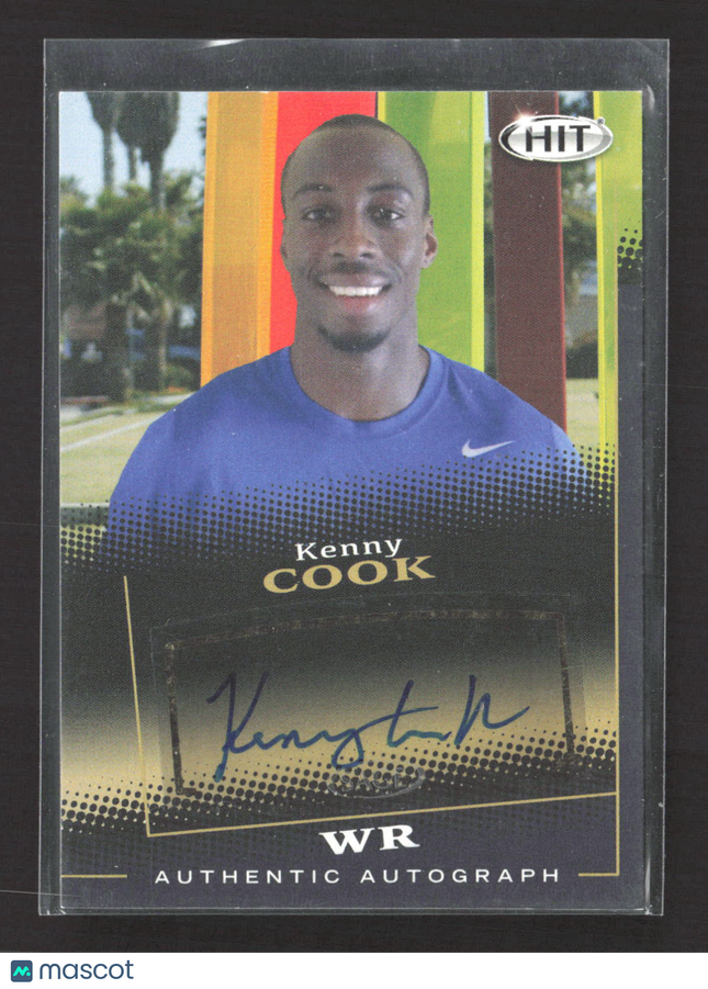 2015 SAGE HIT Kenny Cook #A119 Auto