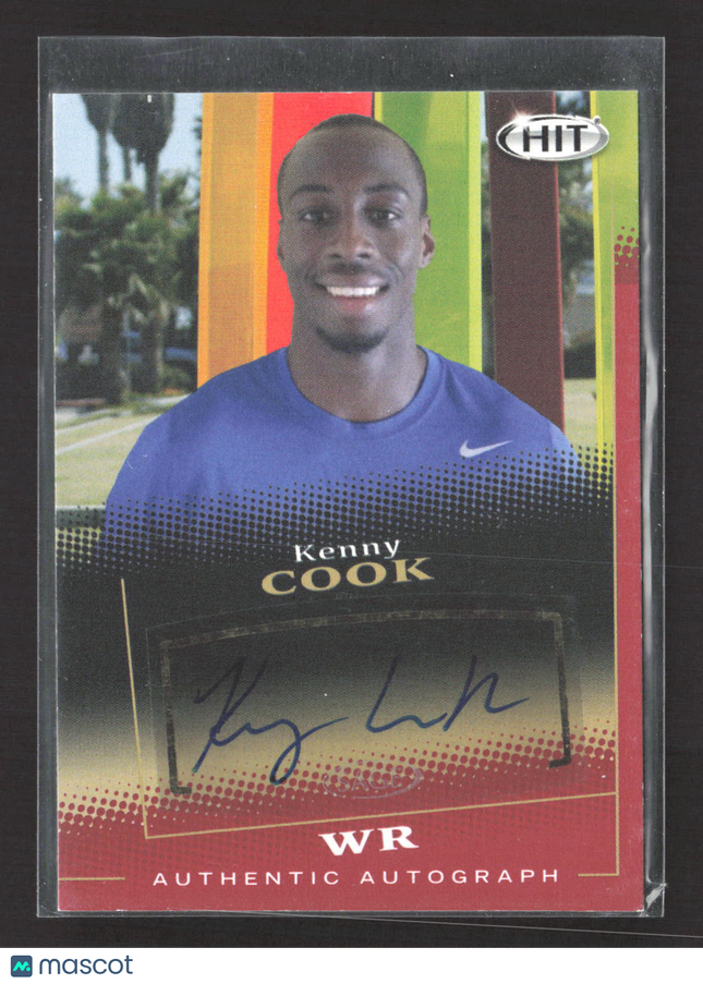2015 SAGE Hit Kenny Cook #A119 Auto