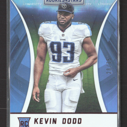 2016 Panini Rookies & Stars Longevity Kevin Dodd #243 Blue RC 28/75